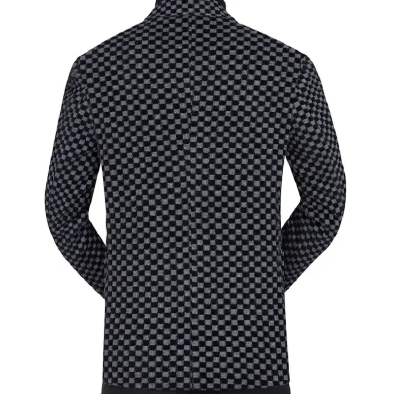 Men Thick and Slim-fitting Woolen Coats Autumn and Winter Casual Suits Slim-fitting Men's Jackets Small Suits Casual Wear