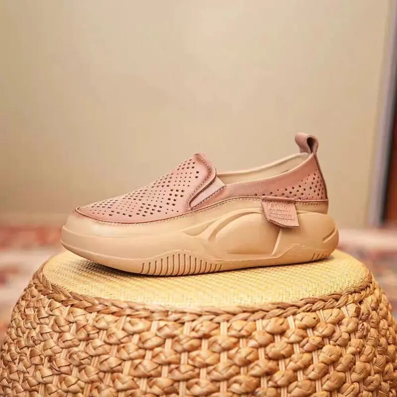 Women Sneakers Comfortable Mesh Flats Soft Platform Shoes Summer Breathable Woman Casual Walking Shoes
