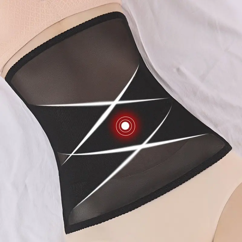 High Waist Cross Mesh belly belt Girdle Waist Shaping women's shapewear strong shaping gauze corset belt