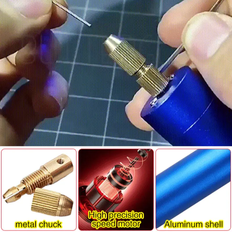 USBPowered Handheld Drill for SmallScale Manufacturing and Prototyping