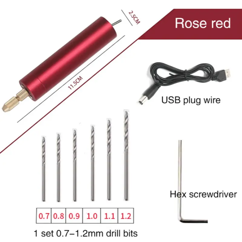 USBPowered Handheld Drill for SmallScale Manufacturing and Prototyping