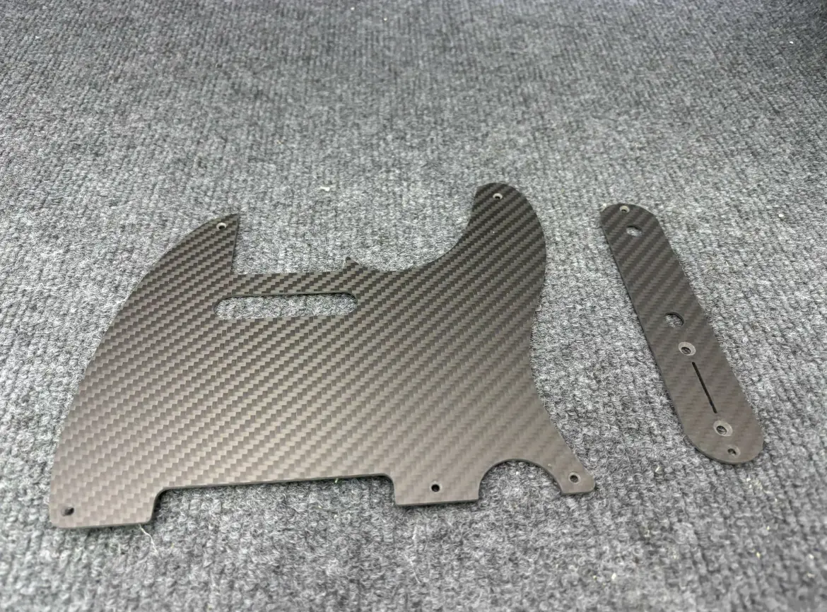 Electric Guitar Pickguard, Real Carbon Fiber Pickguard, Control Plate with Screws, T L Guitarra, High Quality, A Set