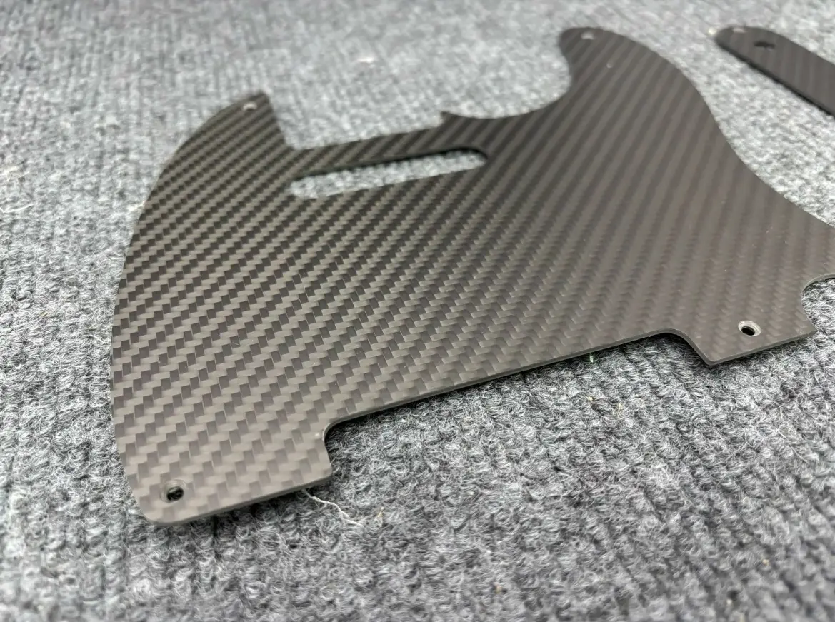Electric Guitar Pickguard, Real Carbon Fiber Pickguard, Control Plate with Screws, T L Guitarra, High Quality, A Set
