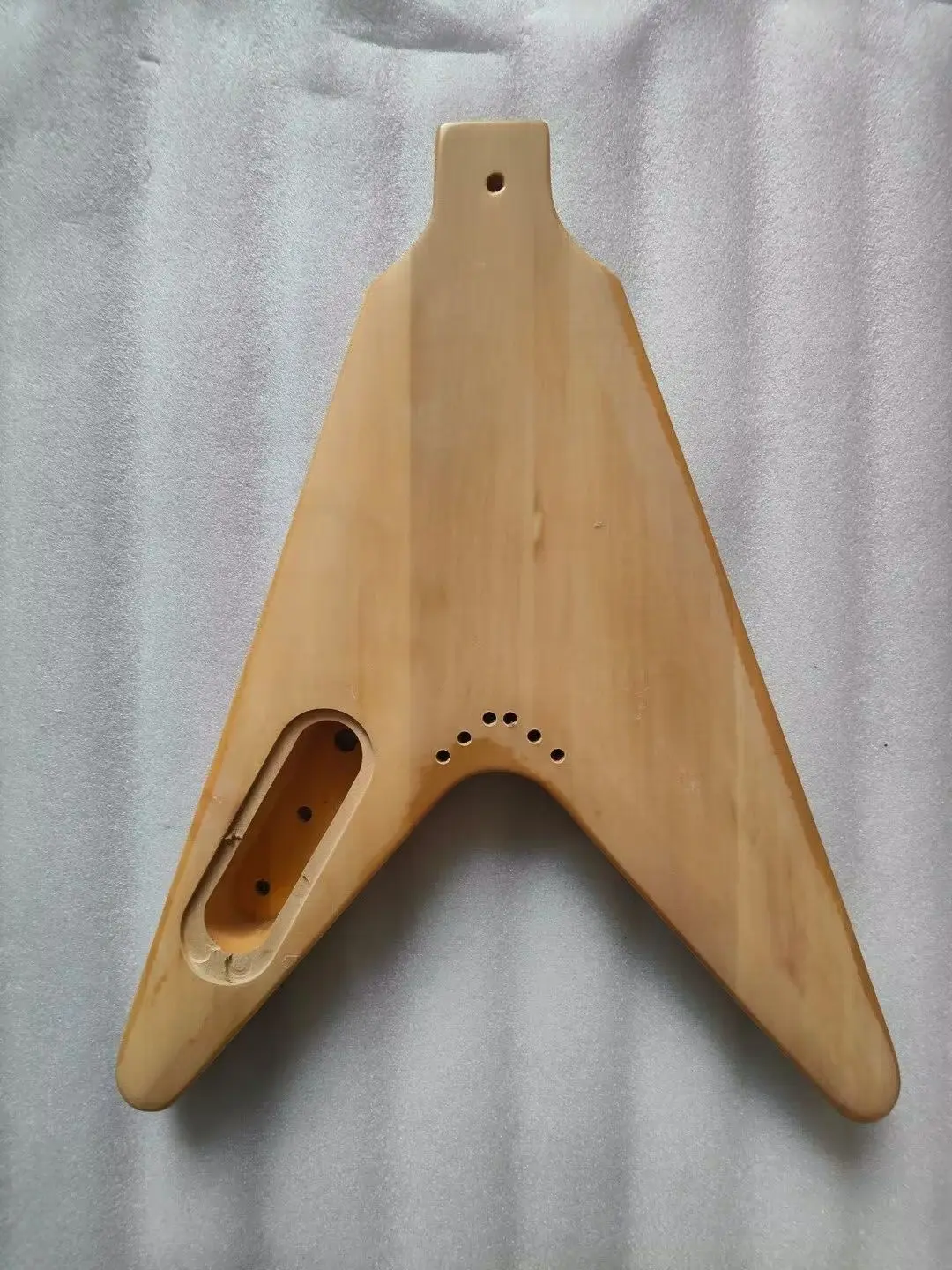 Special Shape Electric Guitar Body, Unfinished Basswood, exp Style, Semi-finished Blank Guitar Barrel, essencial Color, Stock