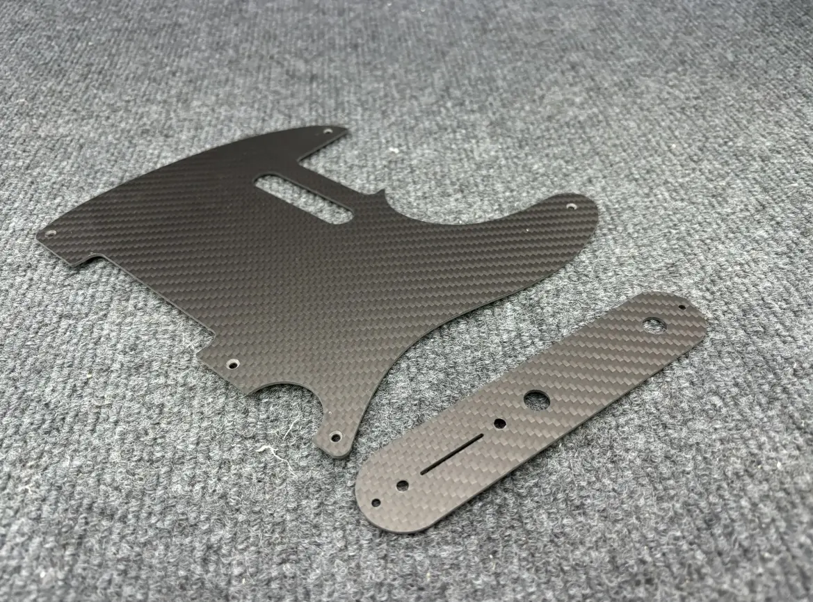 Electric Guitar Pickguard, Real Carbon Fiber Pickguard, Control Plate with Screws, T L Guitarra, High Quality, A Set