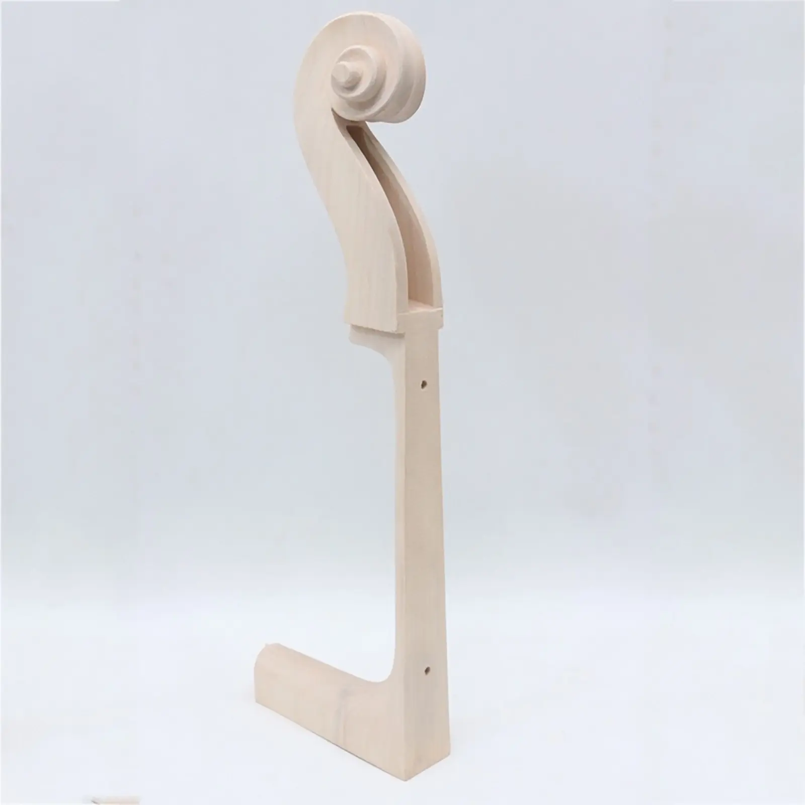Natural Ebony Fingerboard and Maple Head, High Quality, 100% Handmade, 4/4 Cello Neck of Cello Part, Violoncello Accessories