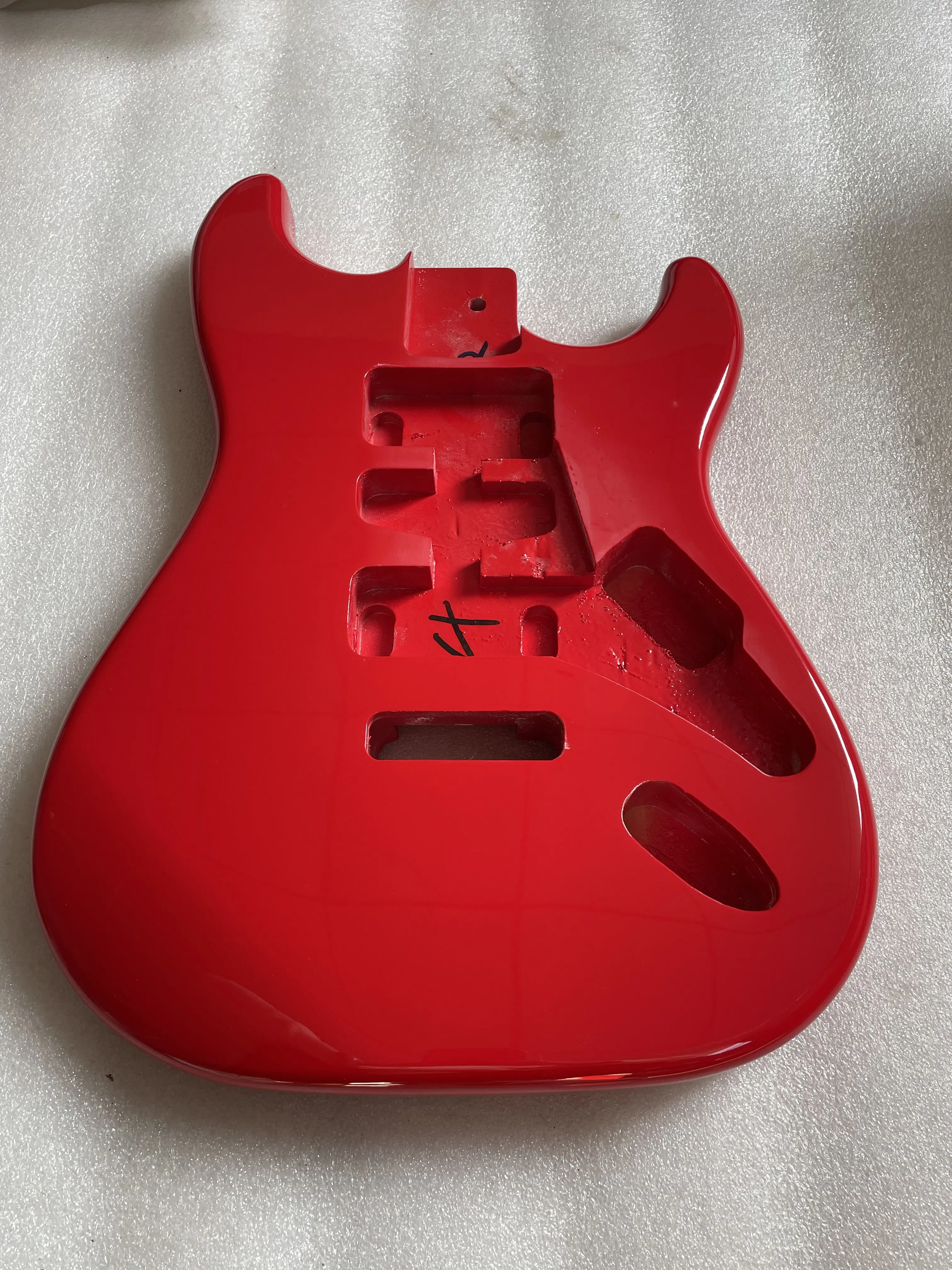 S T Electric Guitar Body Assembly, DIY Poplar, Three-Single Universal Body, Semi-finished, Wood, Xylophone, High Quality