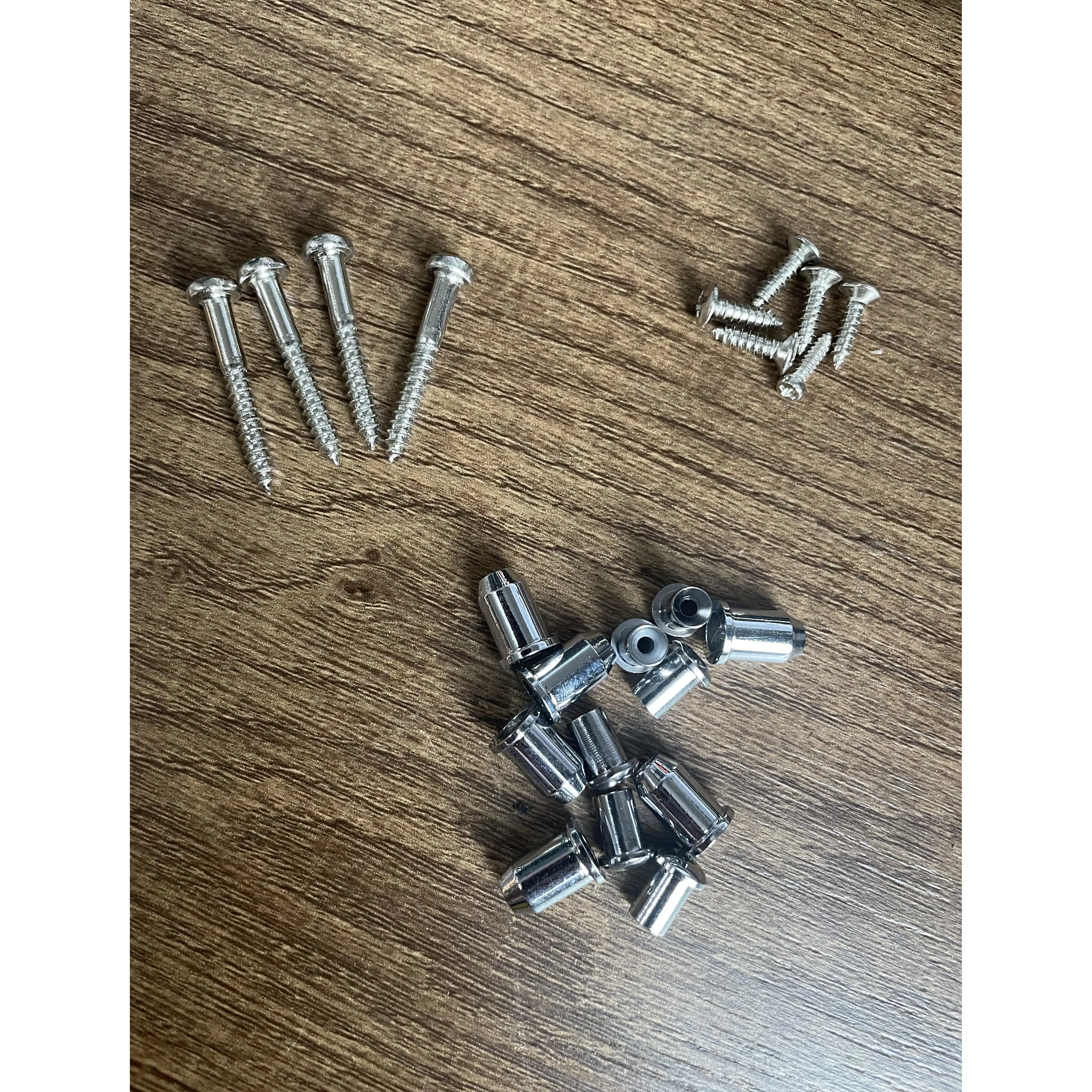 Guitar String Ferrules, Guitar String Caps, Mounting Buckle, Through Body Ferrules, Bushing, High Quality, 6Pcs Set