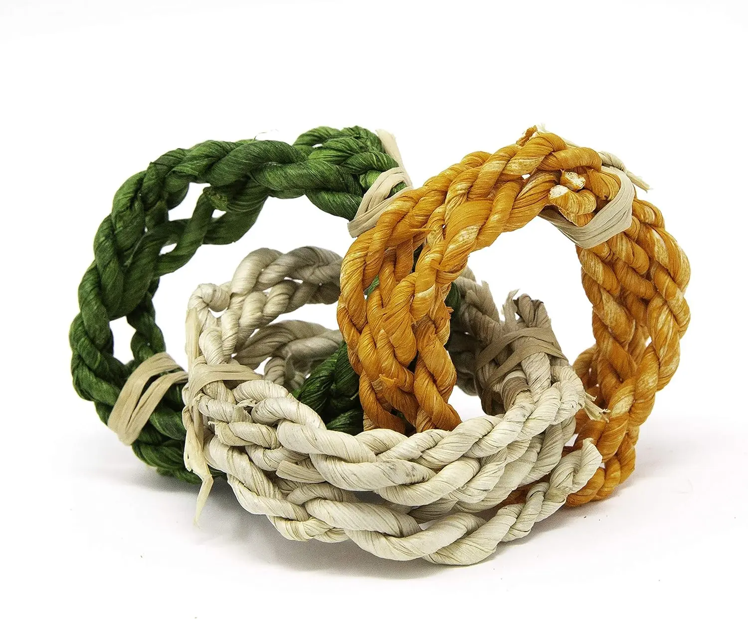 Twisty Rings, Enrichment for Bunny, Guinea Pig, Hamster, Rabbit, Chinchilla, Rat, Chinchilla Cage Accessories