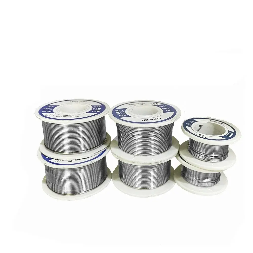 Soldering Tin Wire Tin Melt Rosin Core Disposable Lighter Solder Welding Flux-cored Low Temperature Copper 0.8/1.0mm 50/100/200g