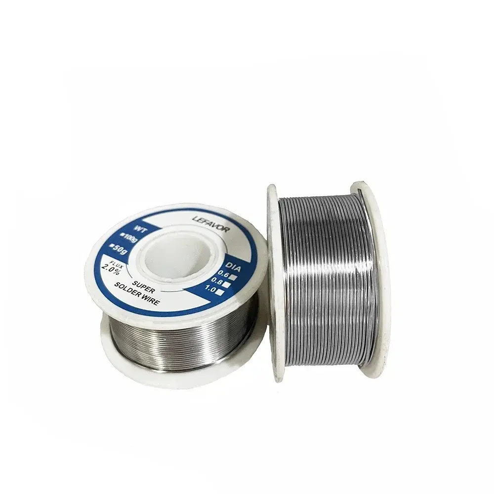 Soldering Tin Wire Tin Melt Rosin Core Disposable Lighter Solder Welding Flux-cored Low Temperature Copper 0.8/1.0mm 50/100/200g