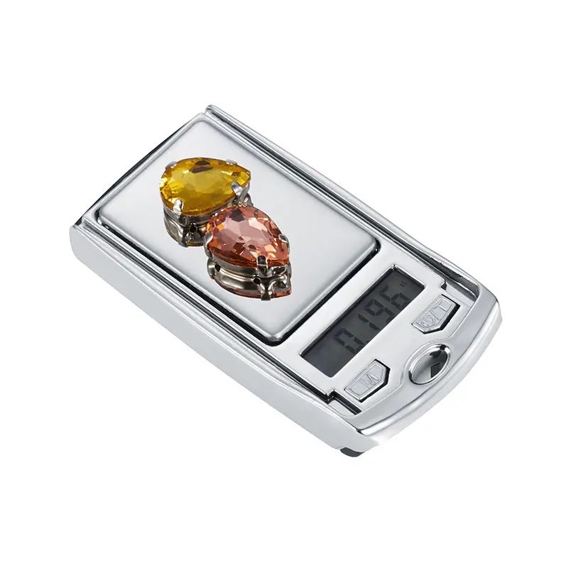 1Pc 200g 0.01g Precision Portable Car Key Shape Mini Digital Pocket Electronic Gram Scale with LCD Display and Batteries