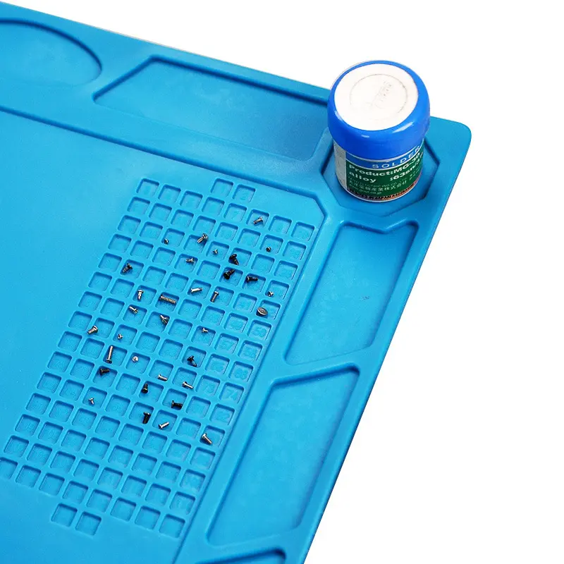ESD Heat Insulation Soldering Mat Job Tools Computer Phone Repair Tool Kit Working Repair Pad Heatresistant Maintenance Platform