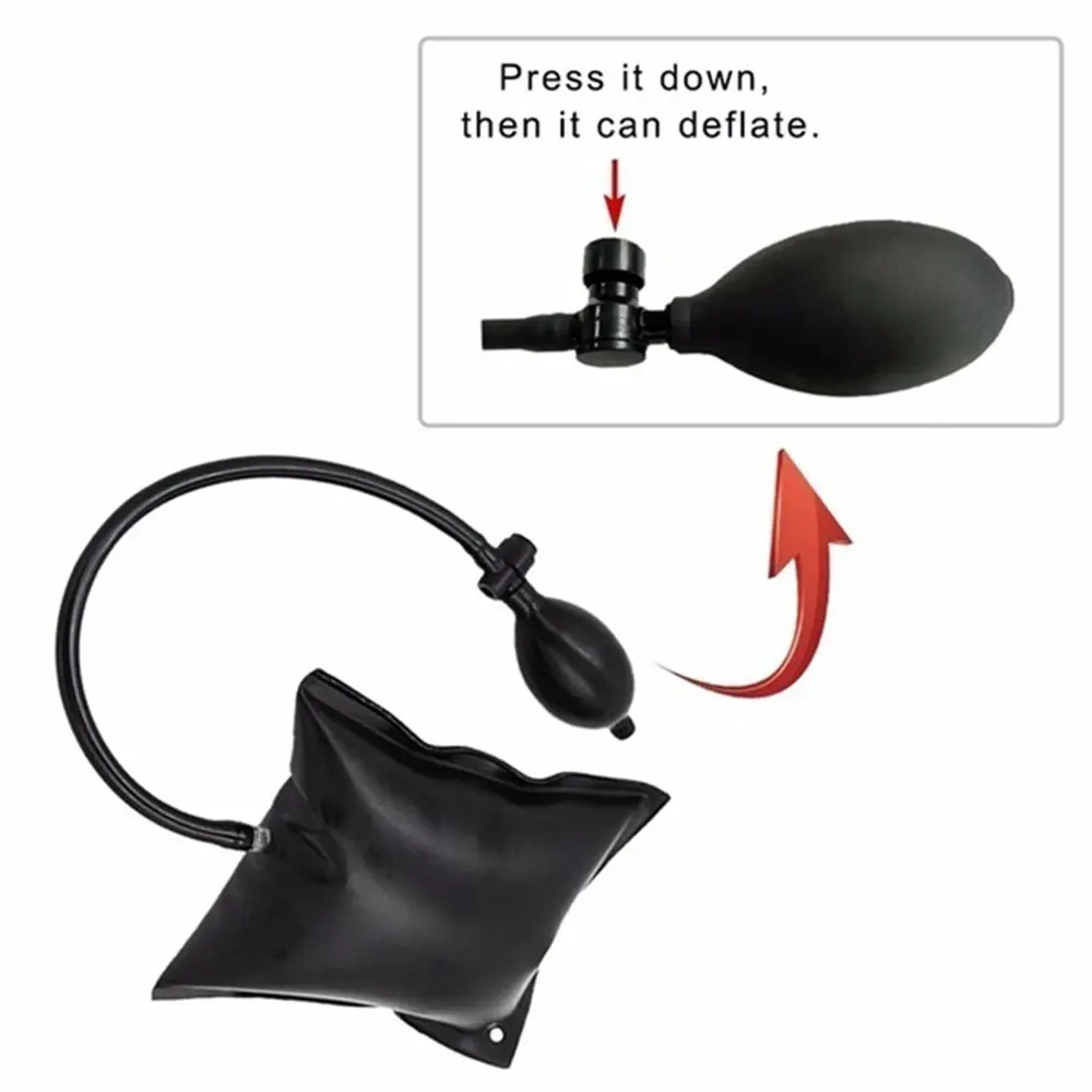 Car Door Window Positioning Bag Installation Air Cushion Pump Wedges Inflatable Airbag Alignment Shims Repair Hand Tools Set