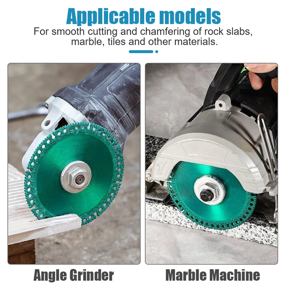 100mm Composite Multifunctional Cutting Saw Blade Diamond Super Hard Circular Saw Disc Metal Tile Marble Pipe Wall Cutting 20mm
