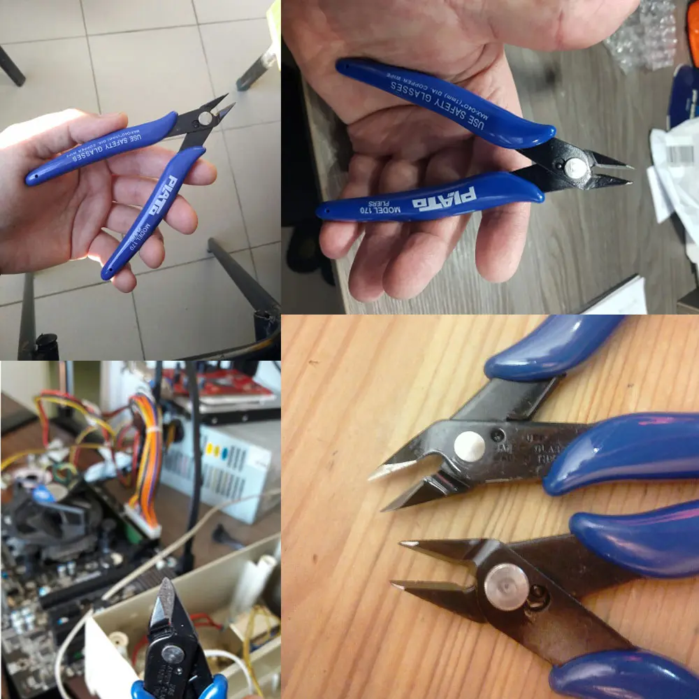 Multi Functional Tools Electrical Wire Cable Cutters Cutting Side Snips Flush Stainless Steel Nipper Hand Tools Wire Cutters