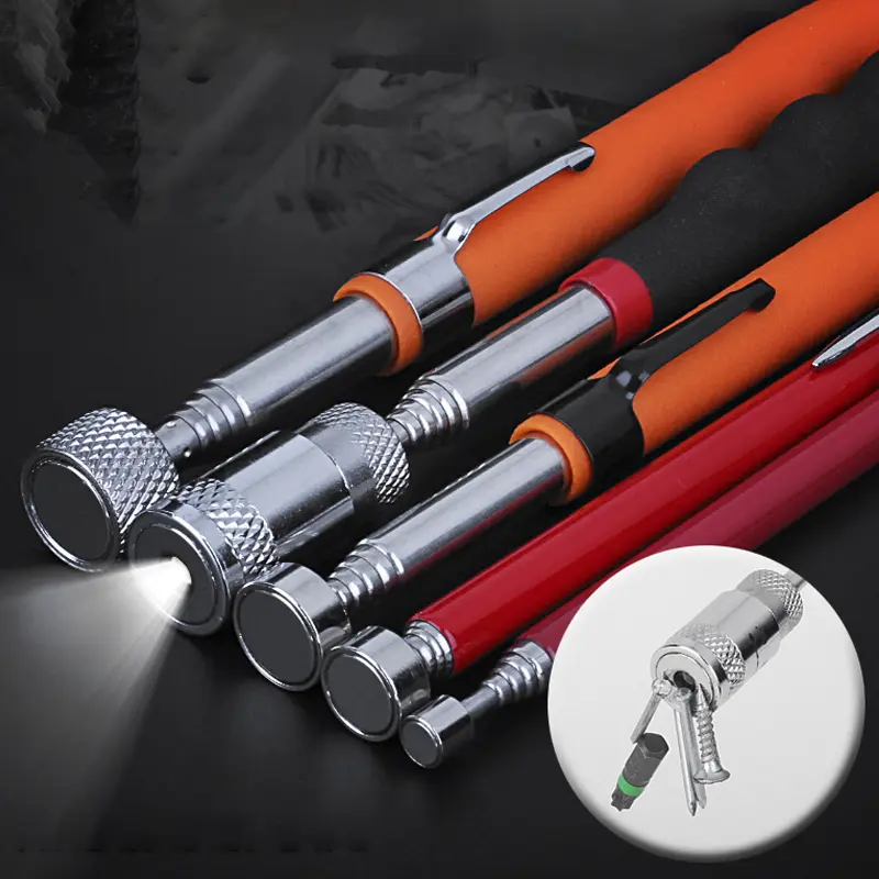 Mini Portable Telescopic Magnetic Magnet Pen Handy Tool Capacity For Picking Up Nut Bolt Extendable Pickup Rod Stick Hand Tools