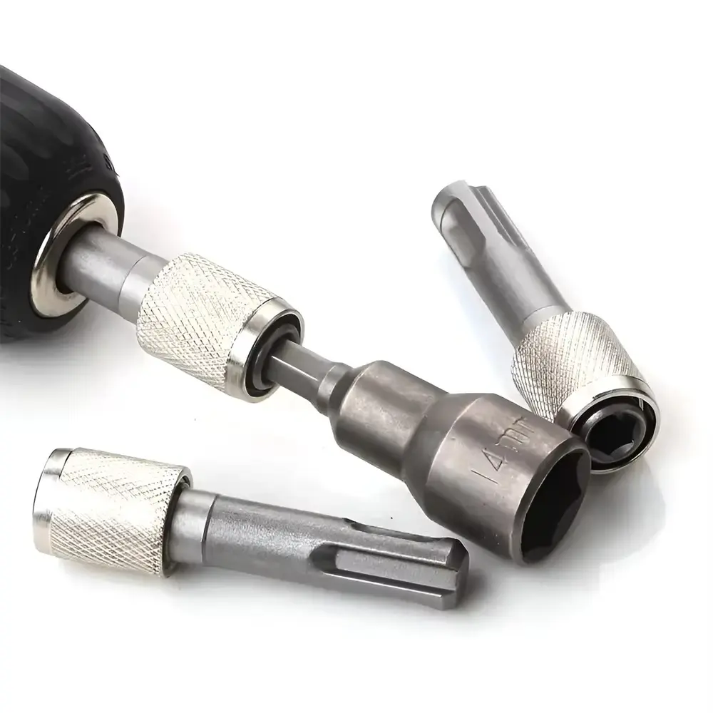 1pc Electric Hammer Conversion Connecting Rod Sleeve SDS Round Shank to Hexagon Converter Impact Drill Head Adapter Tool