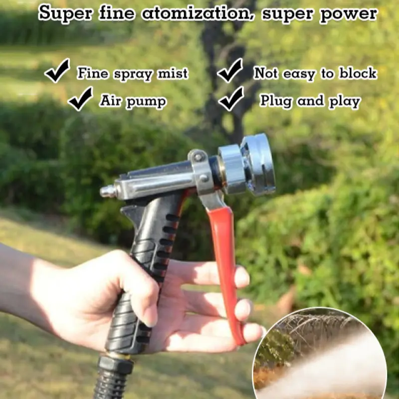 Agricultural Electric Sprayer High Pressure Stainless Steel Spray Gun Water Gun Atomizing Sprayer