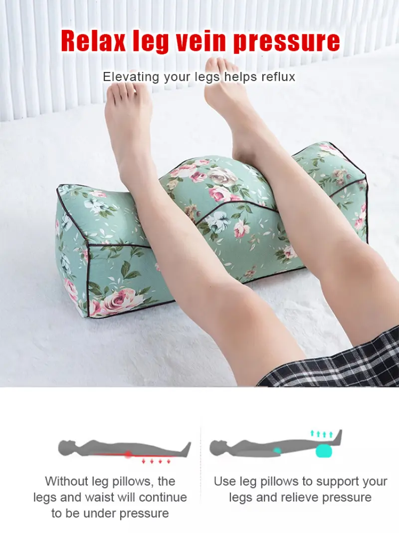 Maternity Sleeping Pillow Cotton Leg Pillow Sleeping Leg Pads Pressure Reducing Sleeping Foot Pillow