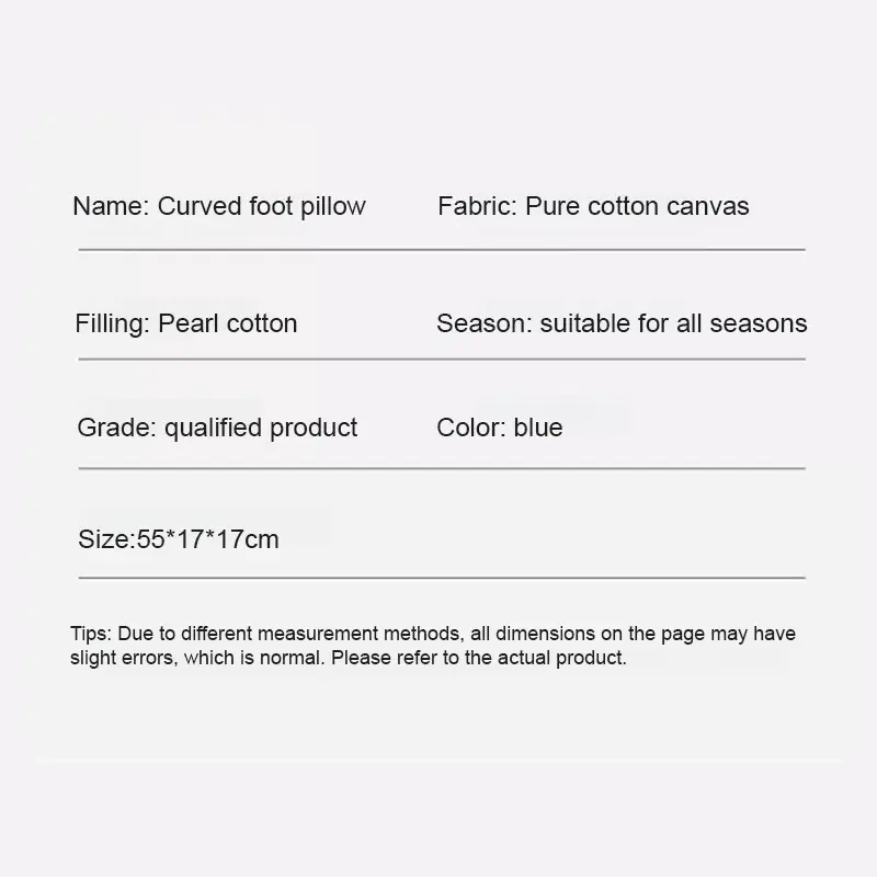 Maternity Sleeping Pillow Cotton Leg Pillow Sleeping Leg Pads Pressure Reducing Sleeping Foot Pillow