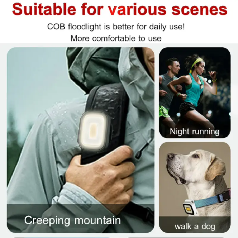 Tent Camping Light with Magnet Portable Torch Camping Lantern Work Maintenance Lighting 10 Hours Battery Life Magnetic Suspensio