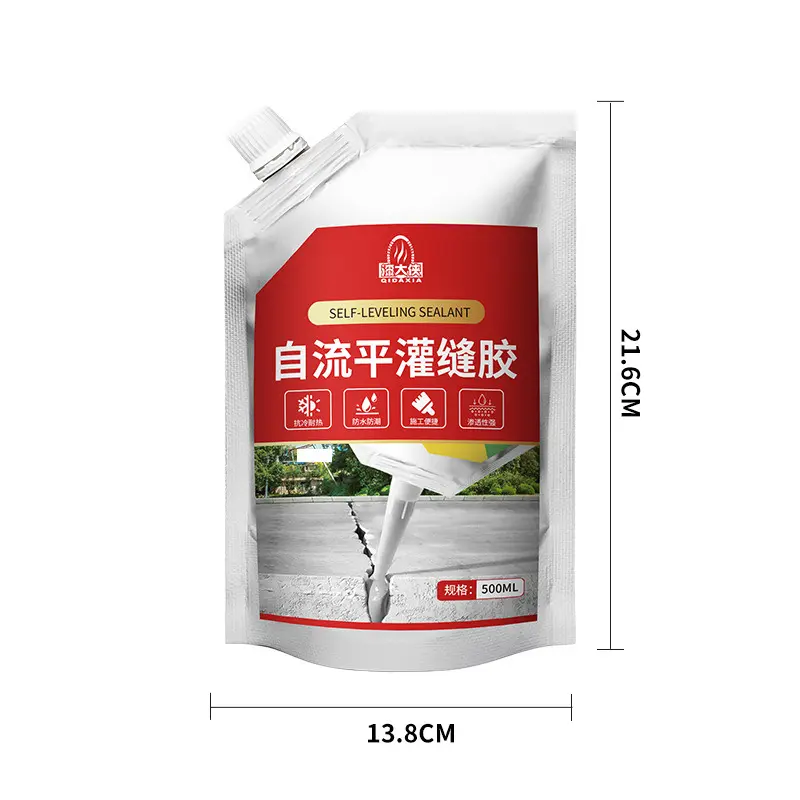 Floor Caulk Crack Repair Sealant Wall Waterproofing Irrigation Sealant Caulking Glue Wall Ground Gap Quick Drying Crack Resistan