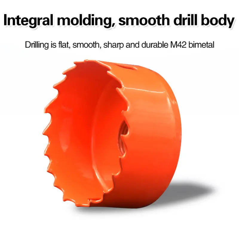 1PCS Hole Saws 20mm-200mm M42 Bi-Metal Drill Bit Cutter Carpentry Tools Cutting Metal Plastic Iron Hand Tools