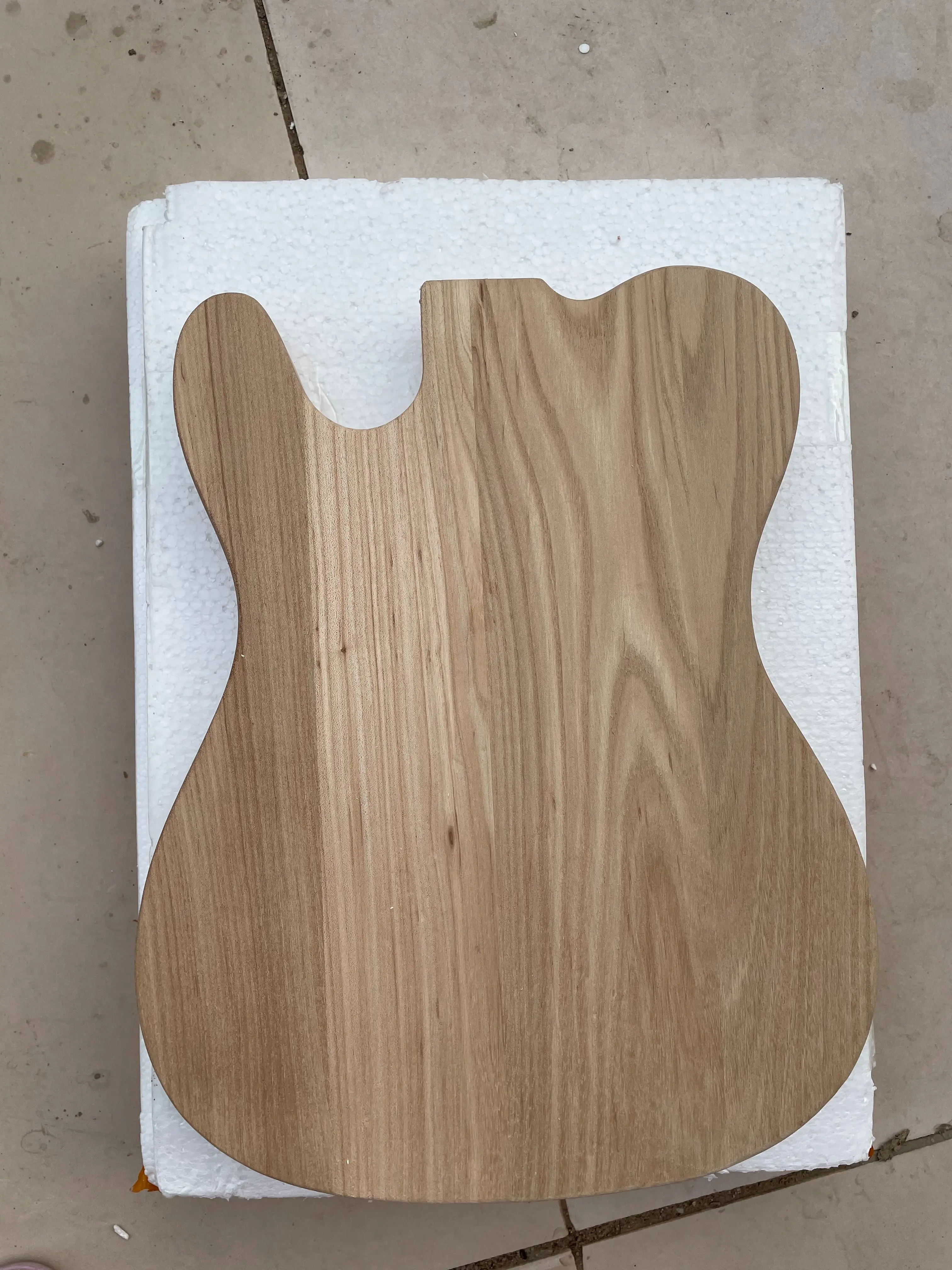 Semi Finished Electric Guitar Body Kit, DIY Luthier, Ash Wood, Semi Finished Guitar Barrel, 5.7cm Width, High Quality, New