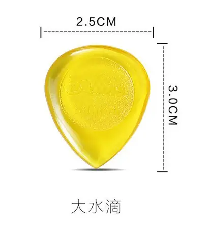 Acoustic Electric Guitar Picks 100 Pcs Plectrum Guitar Accessories With Box Thickness 1.0/2.0/3.0mm Mixed Small/Big Size