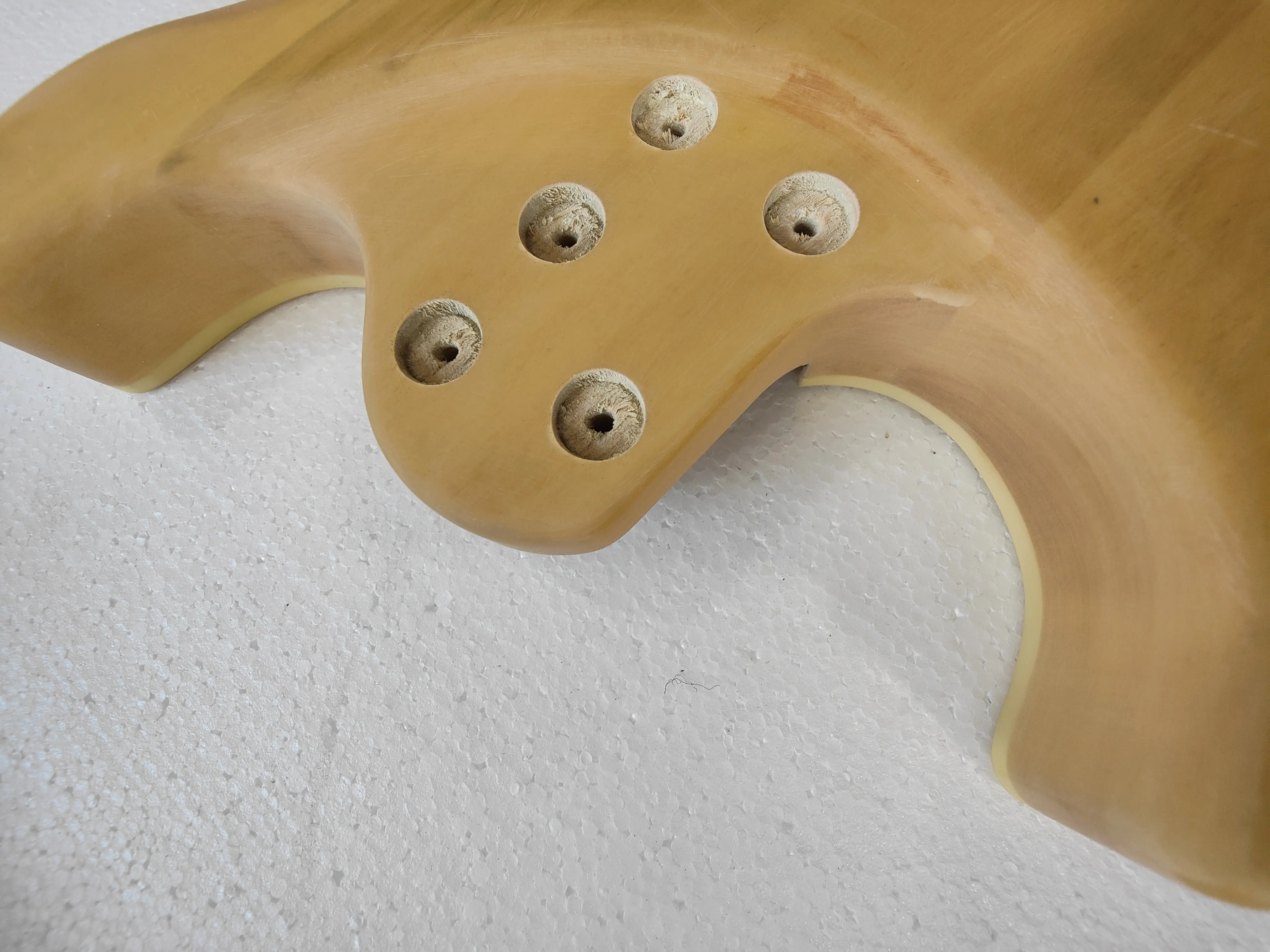 Original Electric Guitar Body, Defective, Rare Red, Sonic Color, basswood, Ready for Install without Hardwares