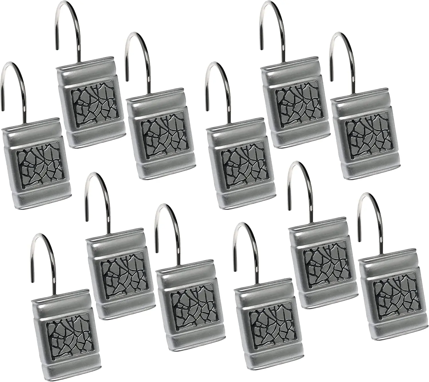 Silver Sinatra, Shower Curtain Hooks
