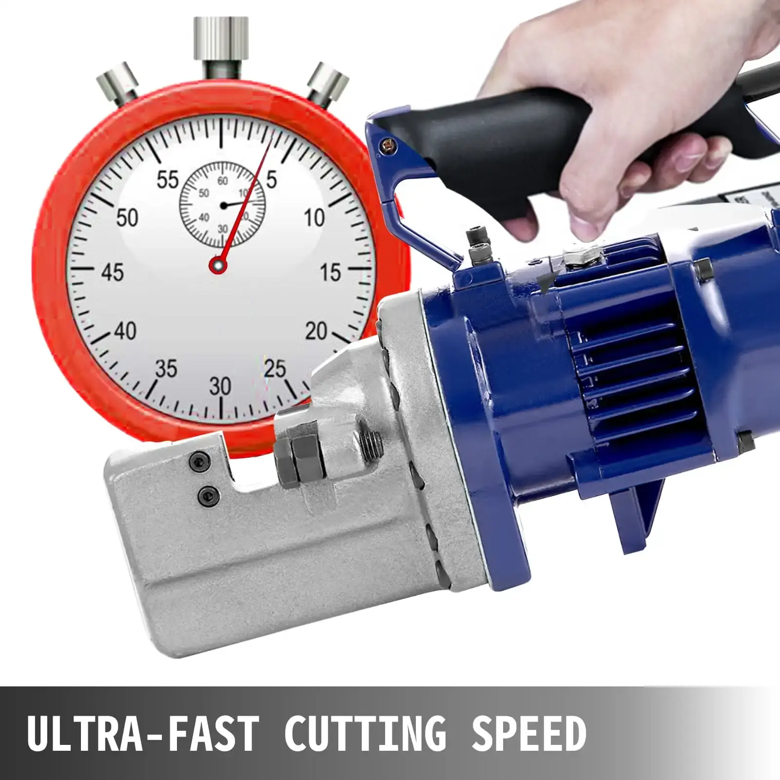 Electric Rebar Cutter, 1.7KW 110V Electric Hydraulic Rebar Cutter with Adjustable Alloy Steel Blade Cut 1inch 25mm Rebar