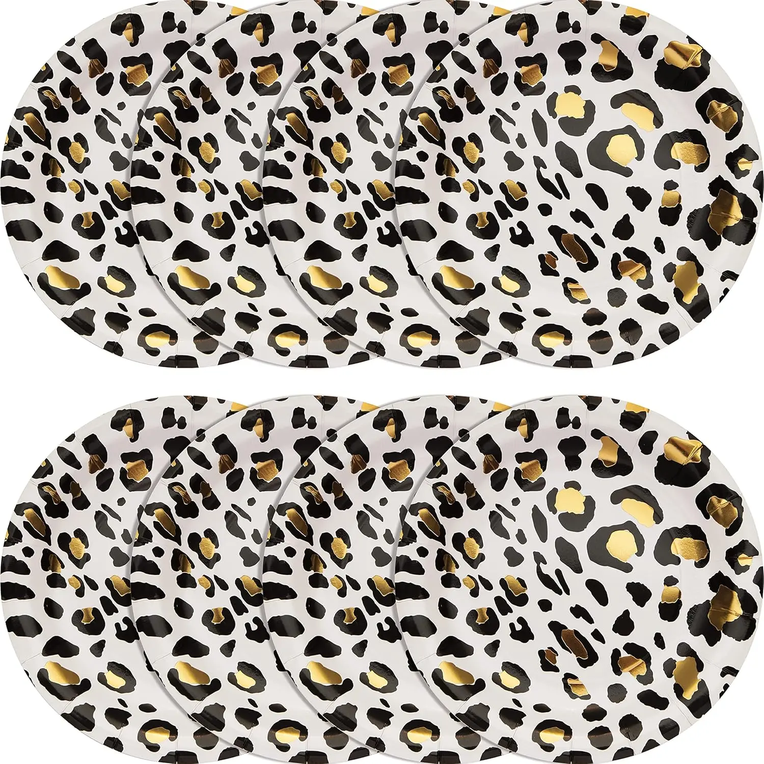 Leopard Paper Plates, 8 ct