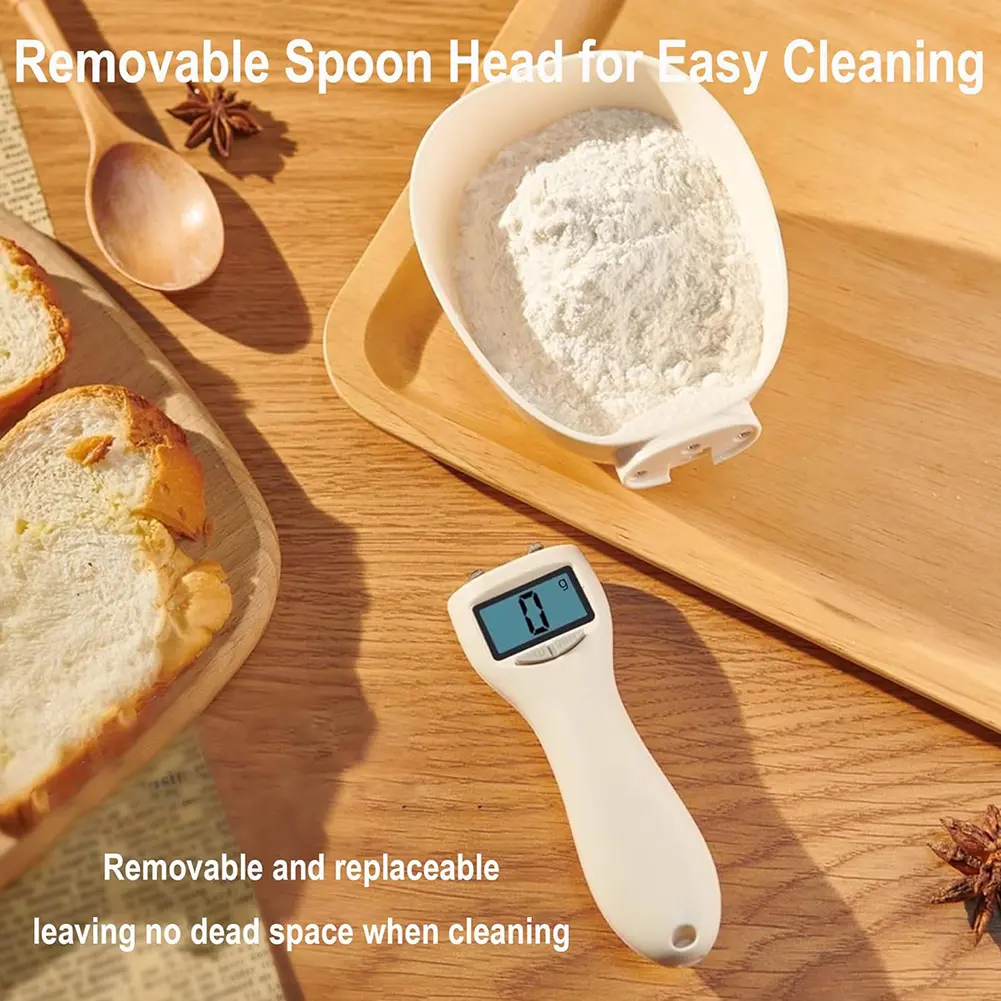 Digital Measuring Spoon 800g/1g Measuring Weighing Electronic Spoon Scale High Precision for Kitchen Daily Meals Dog Cat Food