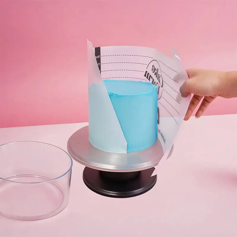 Adjustable Round Acrylic Telescopic Mousse Ring Circle Mold With Scale Heightened Cake Rings For Baking