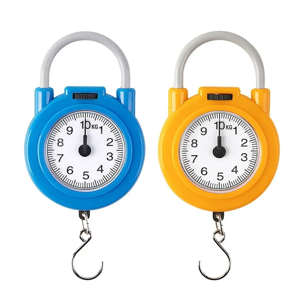Portable Metal Hanging Scale with Hook High Precision Weight Scale Plastic Spring Scale