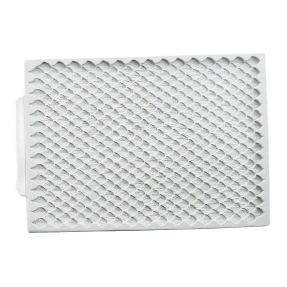 Dragon Scales Mould Silicone Mold Fondant Cake Decorating Tool Gumpaste Sugarcraft Chocolate Forms Bakeware K409