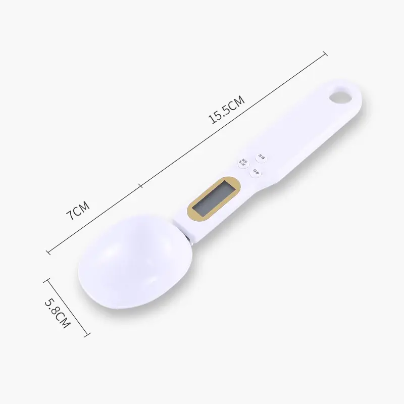 Kitchen Electronic Scale 500g 0.1g LCD Digital Measuring Food Flour Digital Spoon Scale Mini Kitchen Tool for Milk Coffee Scale