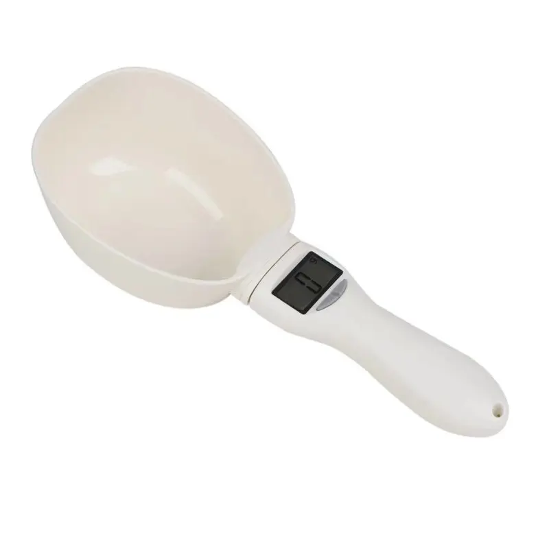Pet Food Scale LCD Electronic Precision Weighing Tool Dog Cat Feeding Food Measuring Spoon Digital Display Kitchen Scale