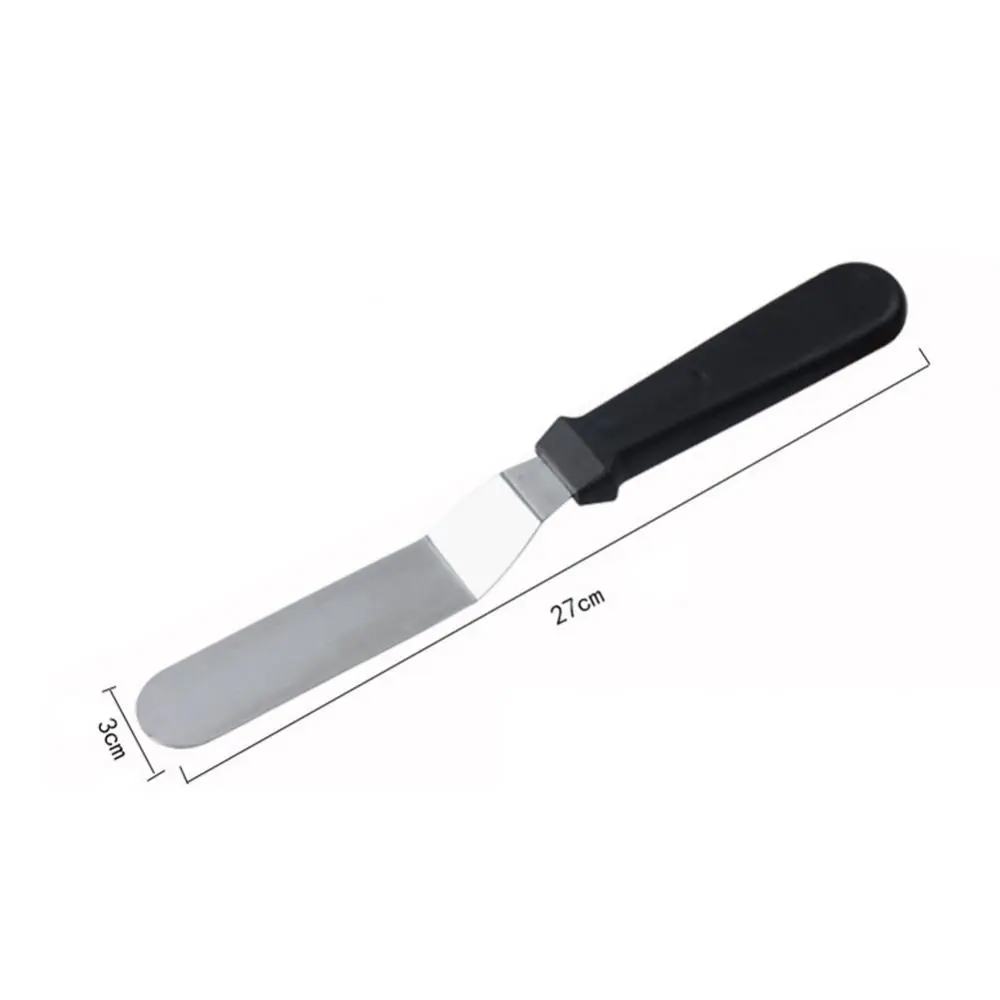 Professional Stainless Steel Spatula Cake Decorating Frosting Baking Tools with PP Plastic Handle Cake Decorating Frosting Spatu