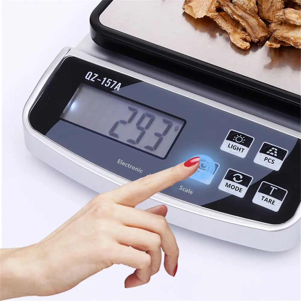 10KG/5KG/3KG Electronic Scale USB Charge Precision Kitchen Balance Food Scale Household Coffee Scale Smart Digital Baking Scale