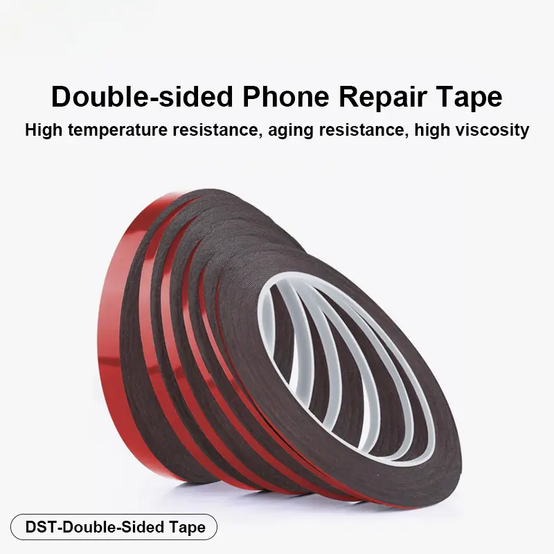3mm Double Sided Adhesive Tape for CellPhone Tablet LCD Screen Back Cover High Temperature Resistance Sealing Tape