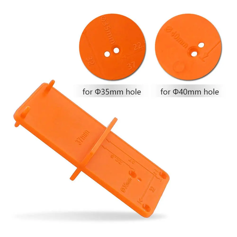 Drilling Guide 40mm 35mm Hing Installation Jig Door Cabinet Hinge Hole Locator Woodworking Tool hand tools Hinge Hole