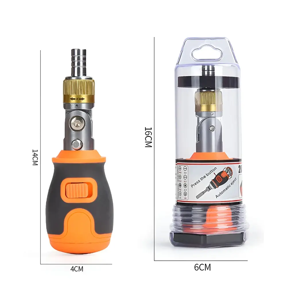 8 in 1 Adjustable Mini Ratchet Screwdriver Precision Multi Tools With Magnetic Bits Suitable For Mobile Phone Repair Hand Tools