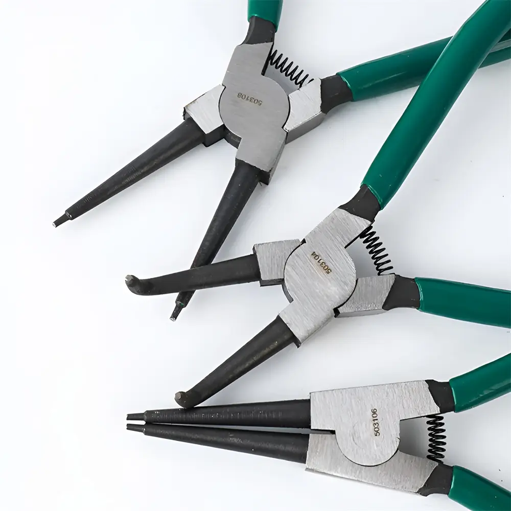 7 Inch Internal External Pliers Retaining Clip Carbon Steel Multifunctional Snap Ring Circlip Pliers Professional Hand Tool