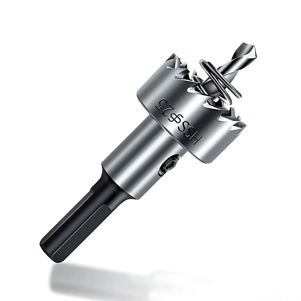 Carbide Tip HSS Drill Bit Hole Opener 16mm High Speed Steel Hole Saw Cutter Drill Bit for Stainless Steel Metal Alloy Drill