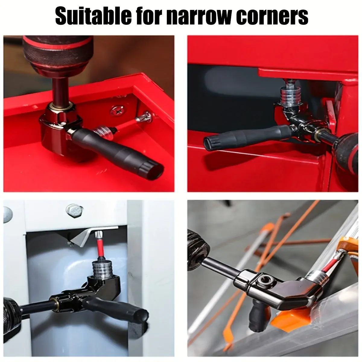 90 Degree Angle Adapter Bit Screwdriver Cornerer Right Angle Driver Alloy Steel Screwdriver Angled Tool for Screwdriver Bit