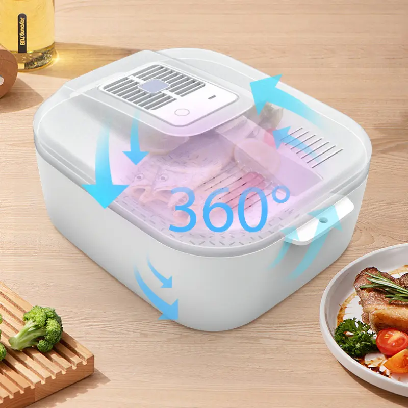 4 in 1 Meat Defroster Larger Rapid Thawing Tray Faster Thawer Convenient Defroster Bowl Kitchen Meat Thawing Machine Antibacteri