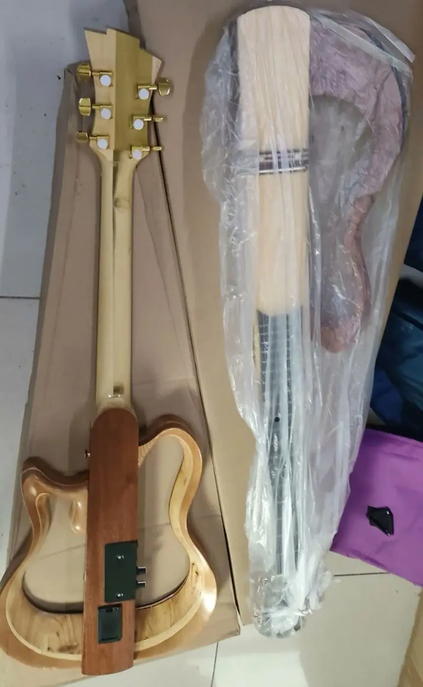 Electric Travel Guitar with Silent Nylon String, Headless Acoustic, Portable and Foldable, 21 Fret, 21 Fret, ST Classical Guitar